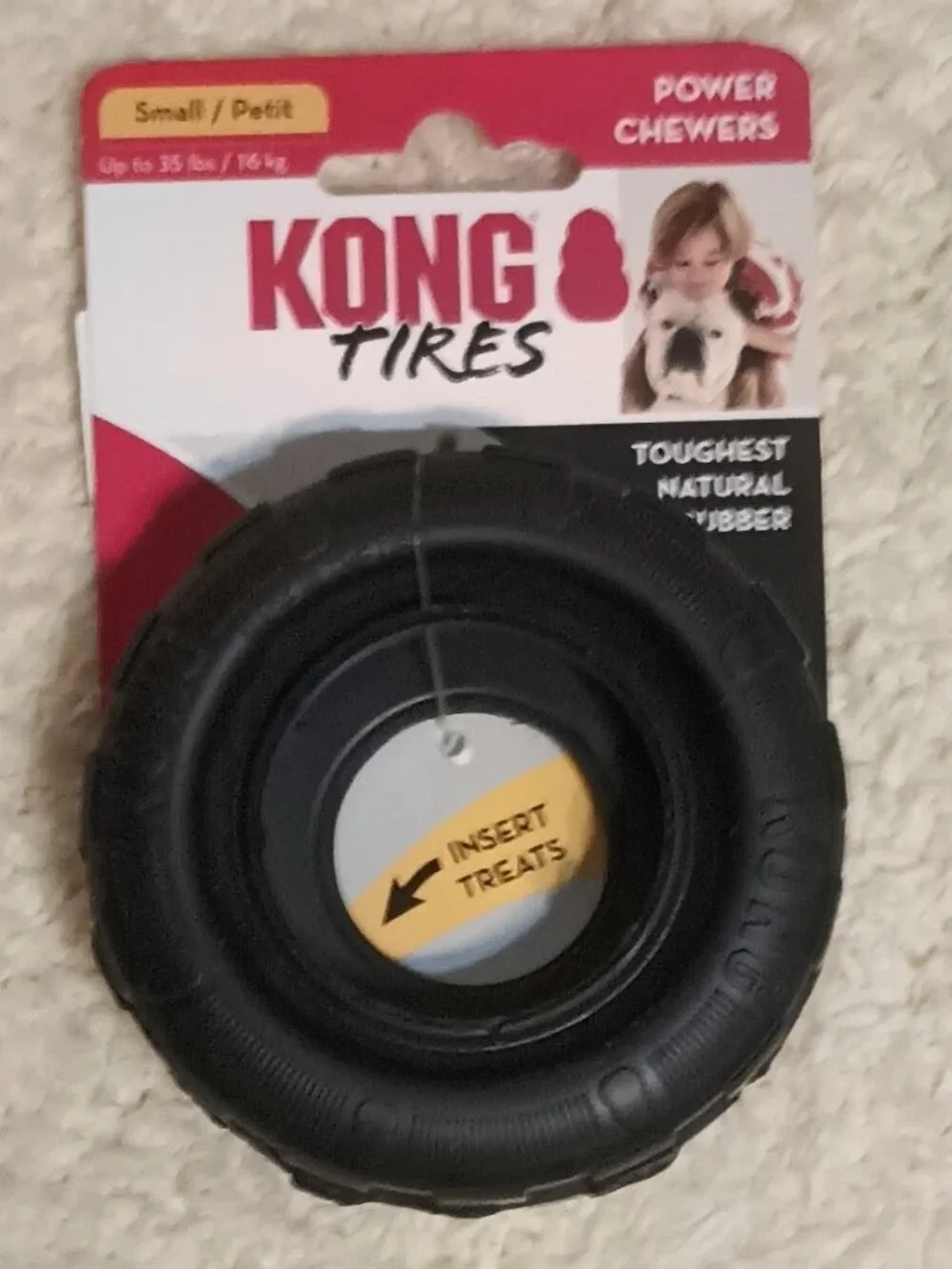 NWT ~ KONG Extreme Tire Dog Toy, Sze: Small (3.5